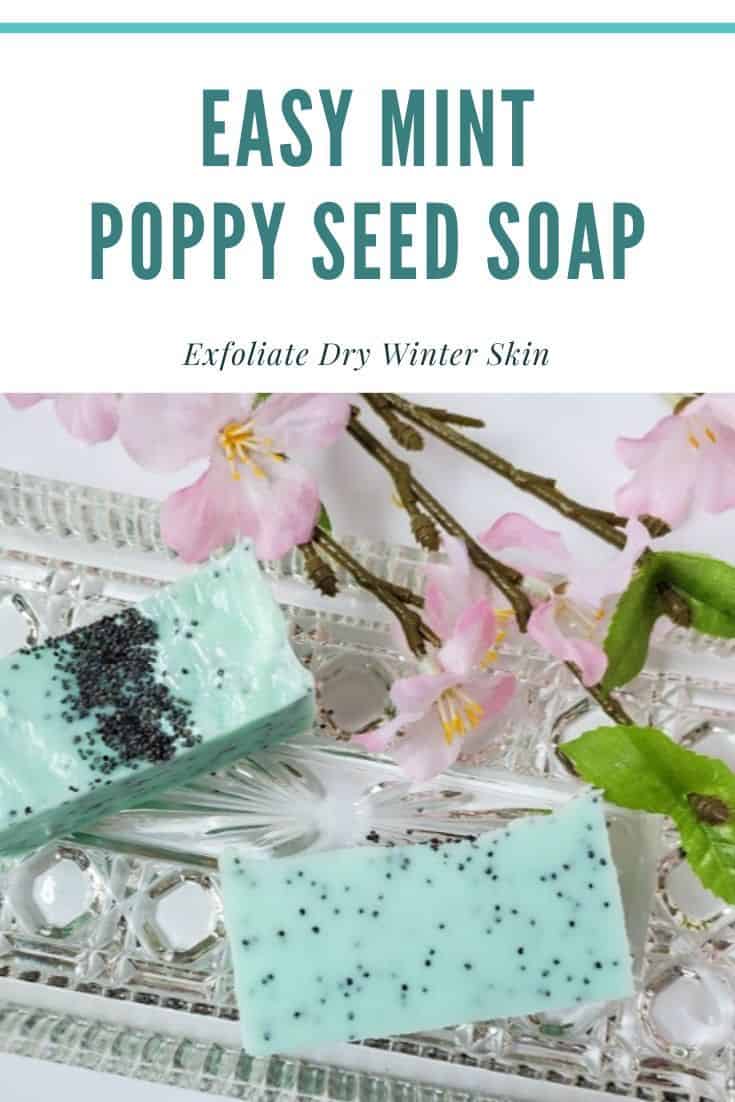 Mint Poppy Seed Soap DIY