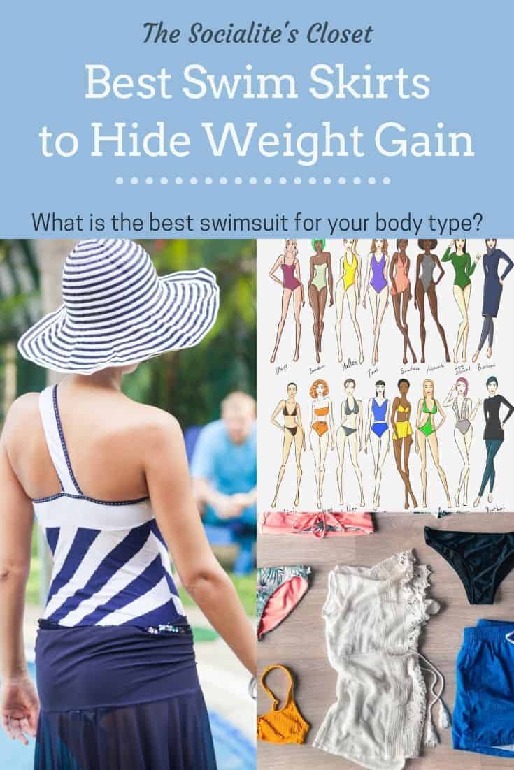 Tummy Control Swim Skirts That Hide Weight Gain