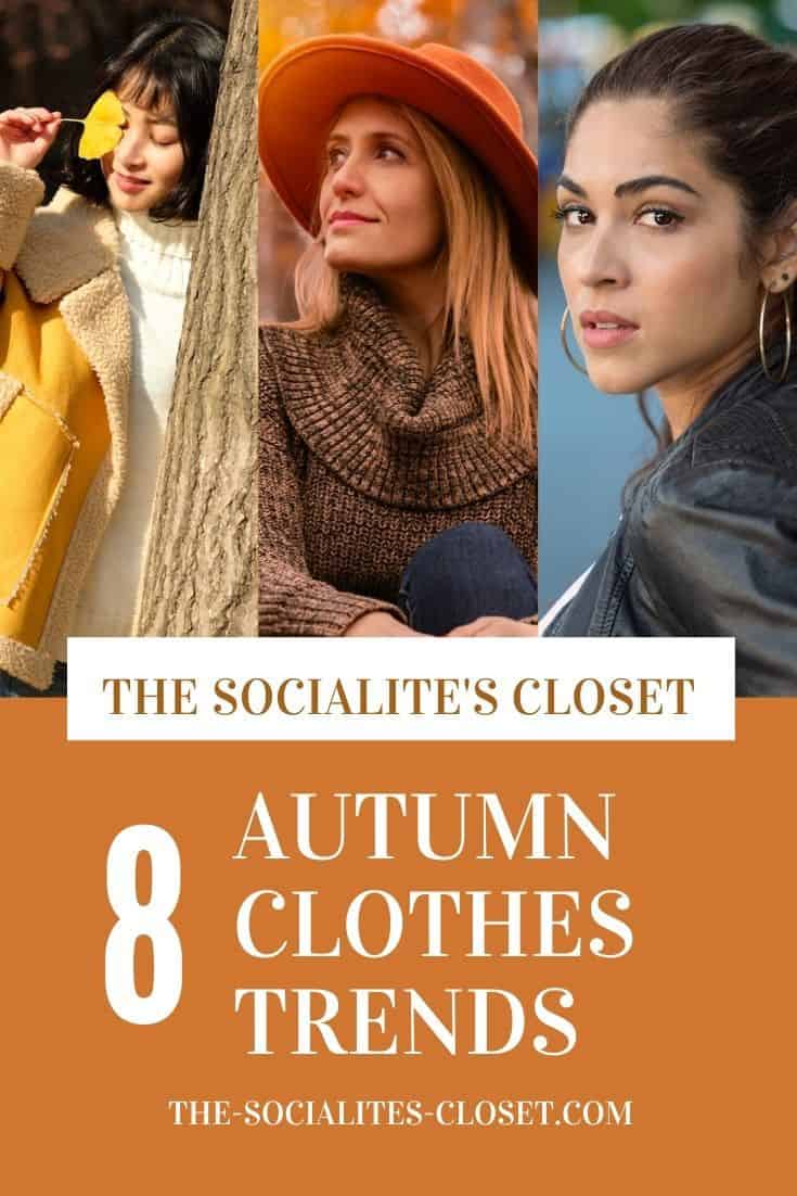 Autumn color clothes trends reflect the season and the changing leaves in nature. Find out the latest fall clothes trends before you shop.