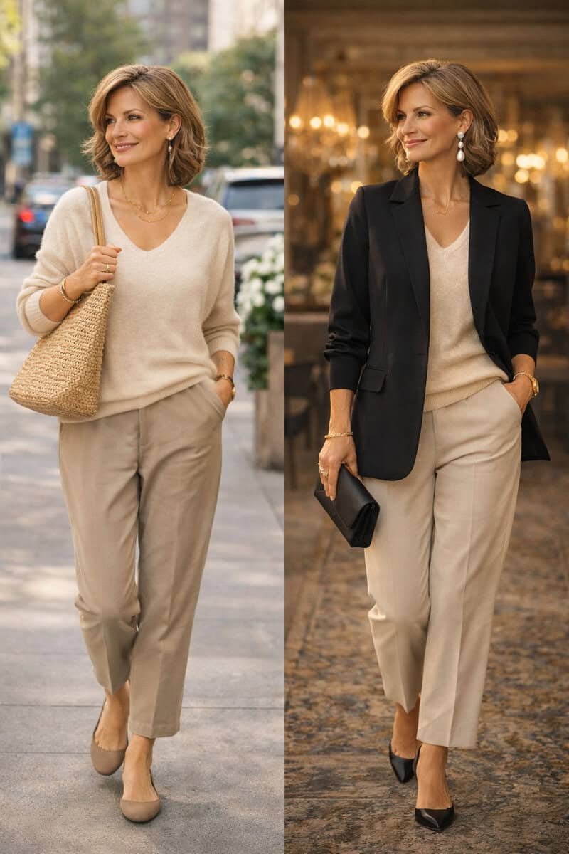 two women dressing with confidence