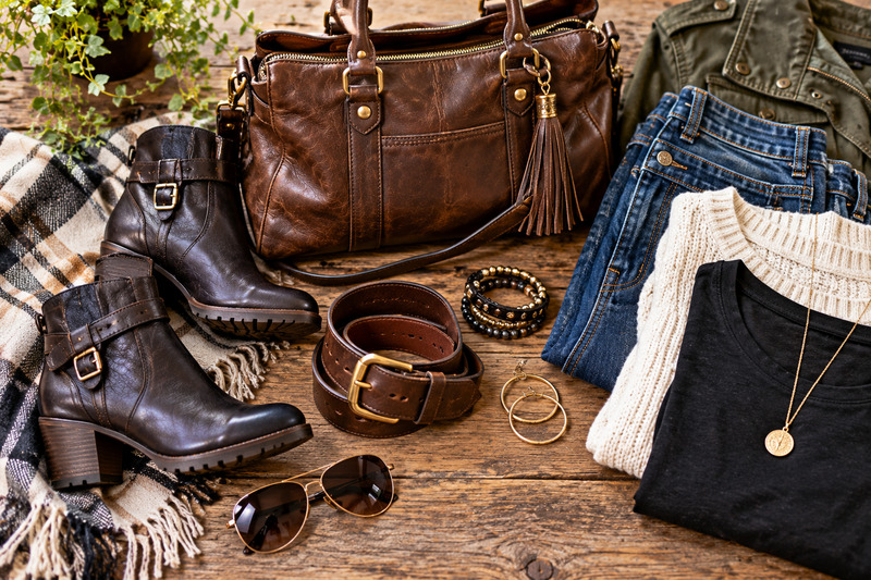 Rustic Autumn Rugged Chic Flat Lay
