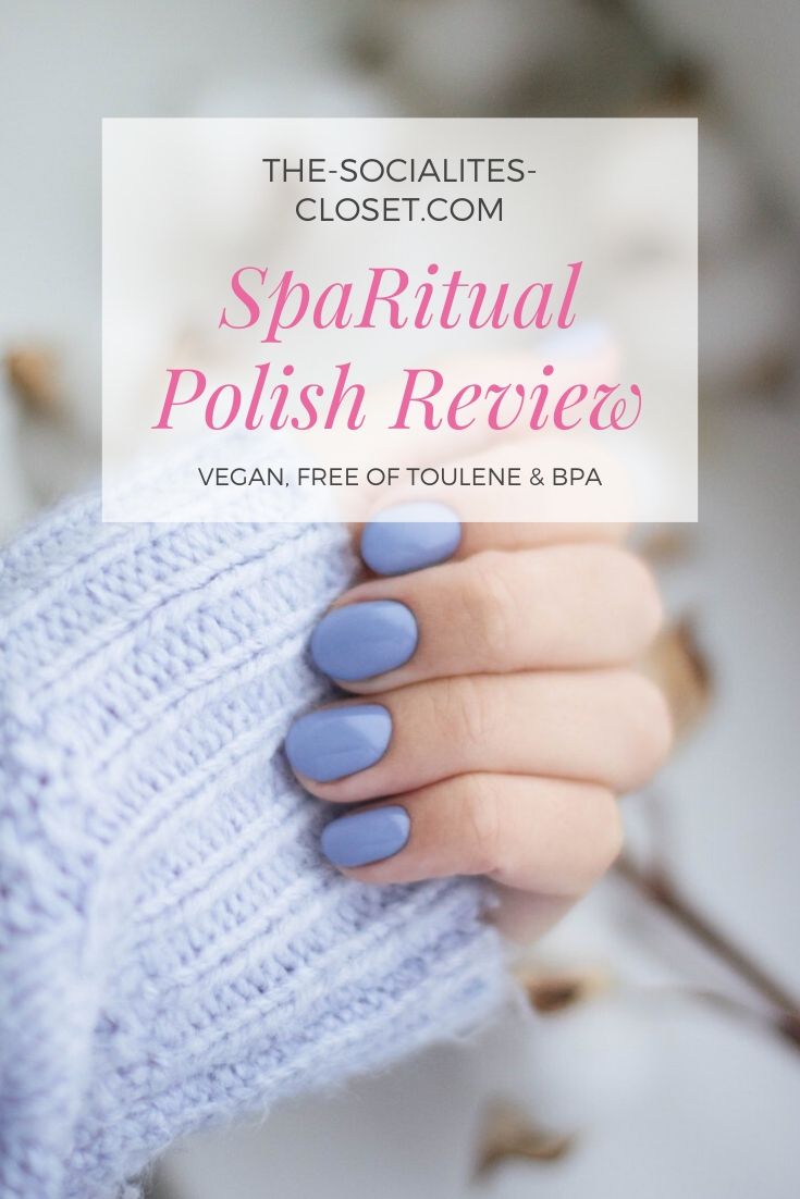 Spa Ritual Nail Polish Reviews and Where to Buy It #nailpolish #vegan #bpafree