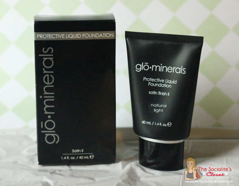 Glo-Minerals Protective Liquid Foundation Satin Review