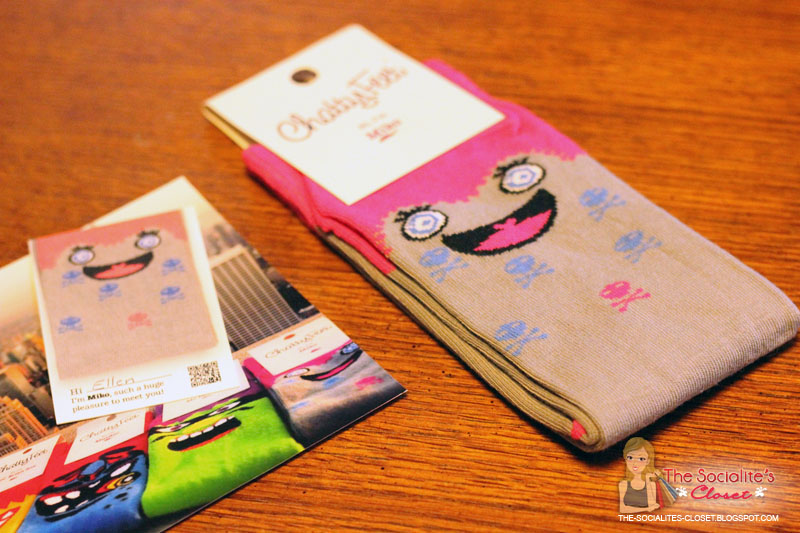 socks with characters on them