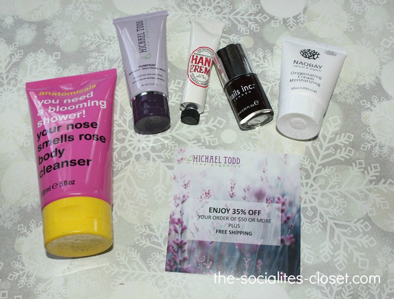 Glossybox Review December 2013