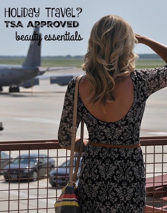 Travel beauty essentials for the holidays