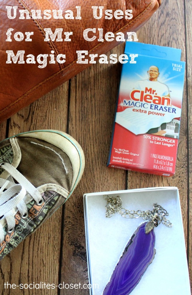 5+ Unusual Uses for Mr Clean Magic Eraser - Beauty/Fashion #MrCleanMillion #DDDivas #sponsored