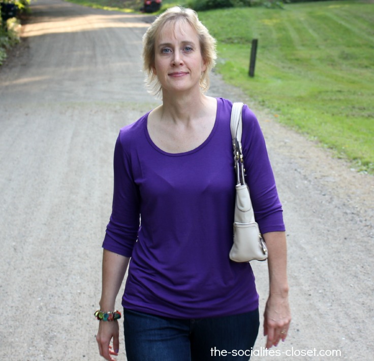 Covered Perfectly Simple Comfort shirt violet