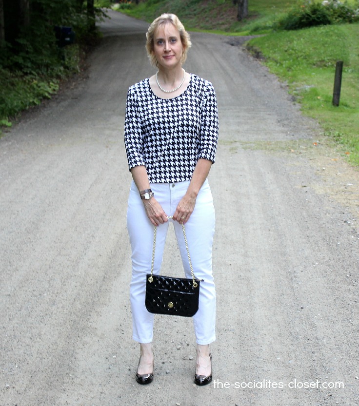 Covered Perfectly Houndstooth t-shirt
