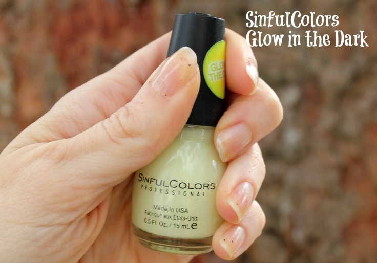 SinfulColors Professional Halloween Collection - Glow in the dark