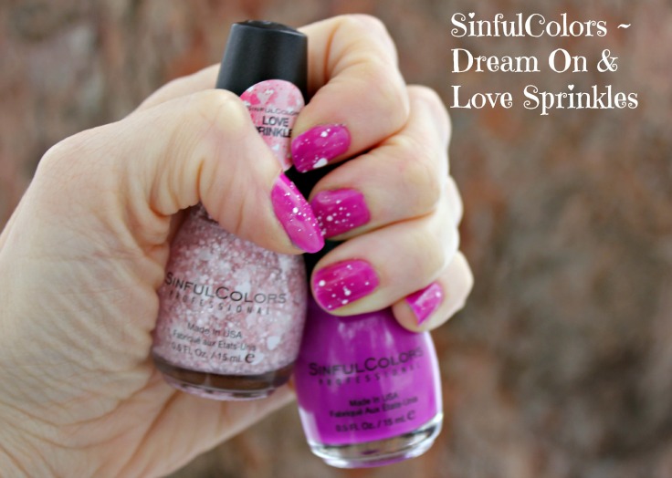 SinfulColors Flirt With Hearts Collection Dream On & Love Sprinkles