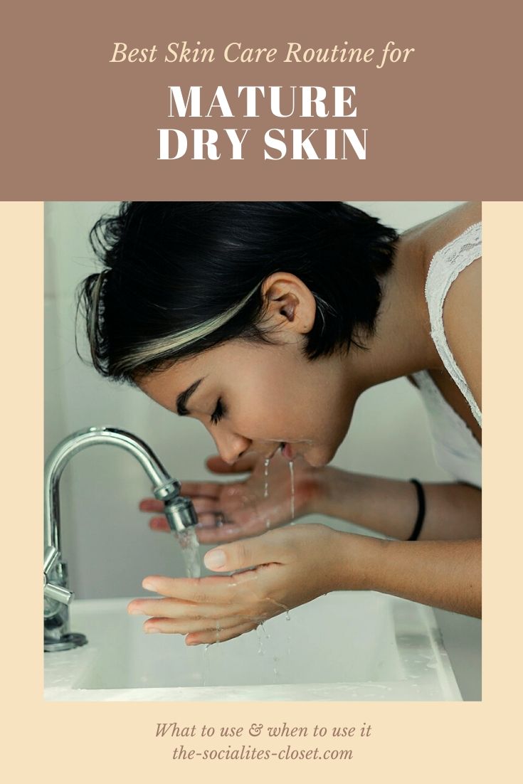 Skin Care Routine for Dry Skin in the Winter Months #DrySkin #AgingSkin #SkinCare