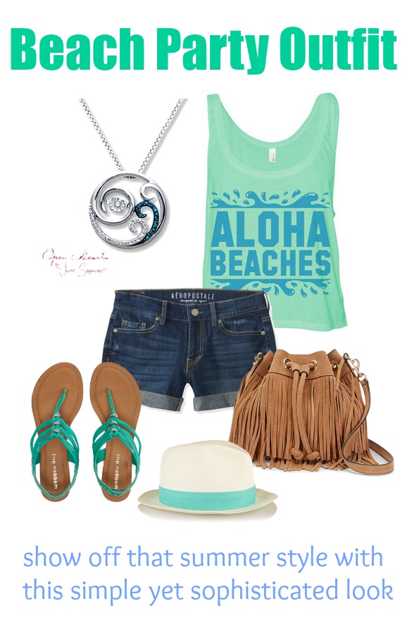 Best beach party outfit