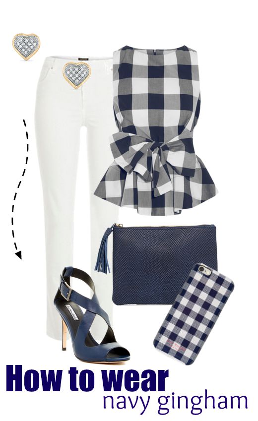 How to wear gingham