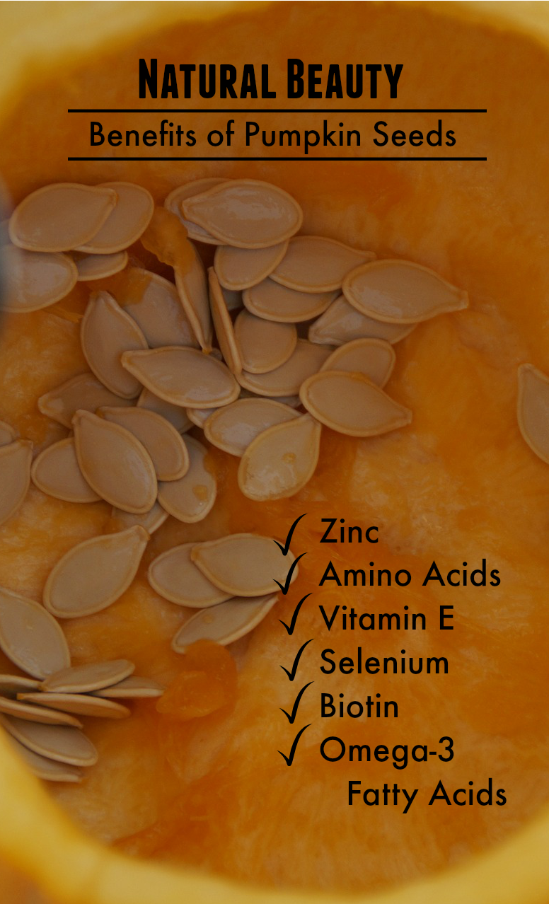 Benefits of pumpkin seeds for beauty