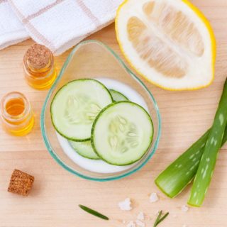 Cooling cucumber skin toner
