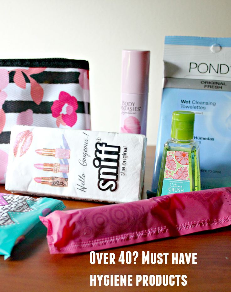 Must have feminine hygiene products for women over 40