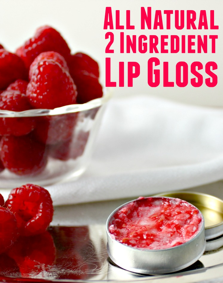 2 Ingredient Natural Lip Gloss Recipe