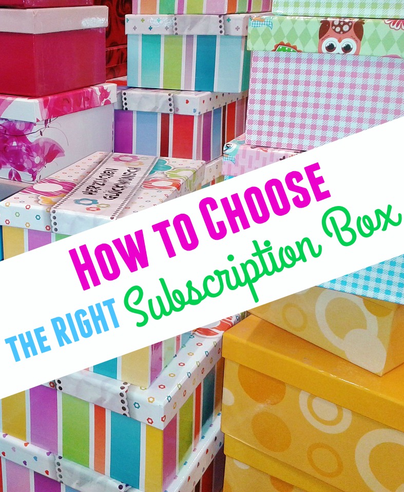 How to Easily Choose the Right Subscription Box