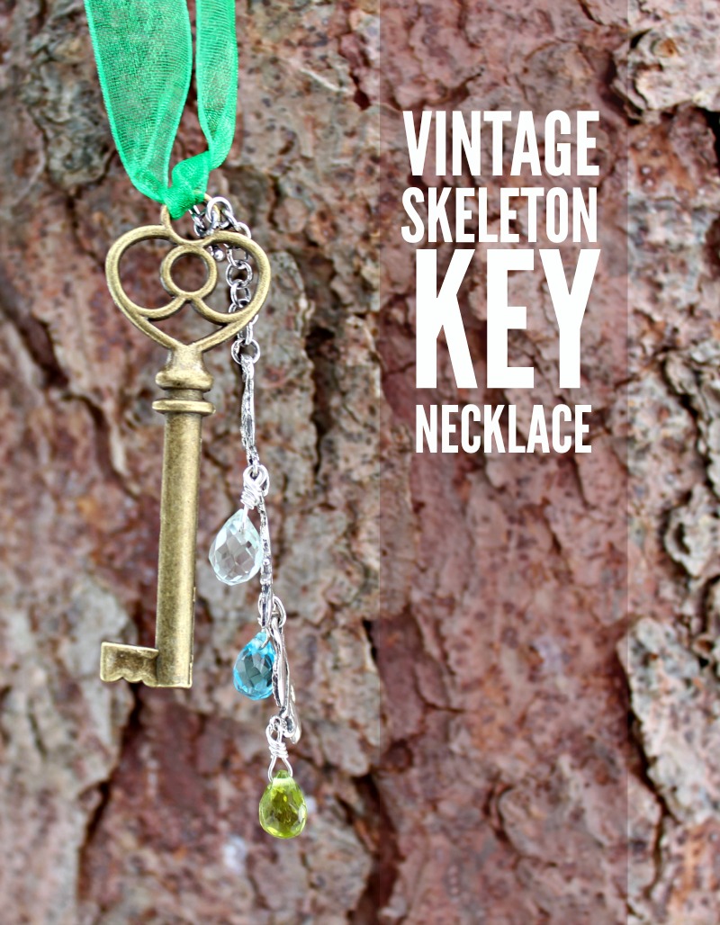 How to Make an Irish Skeleton Key Necklace