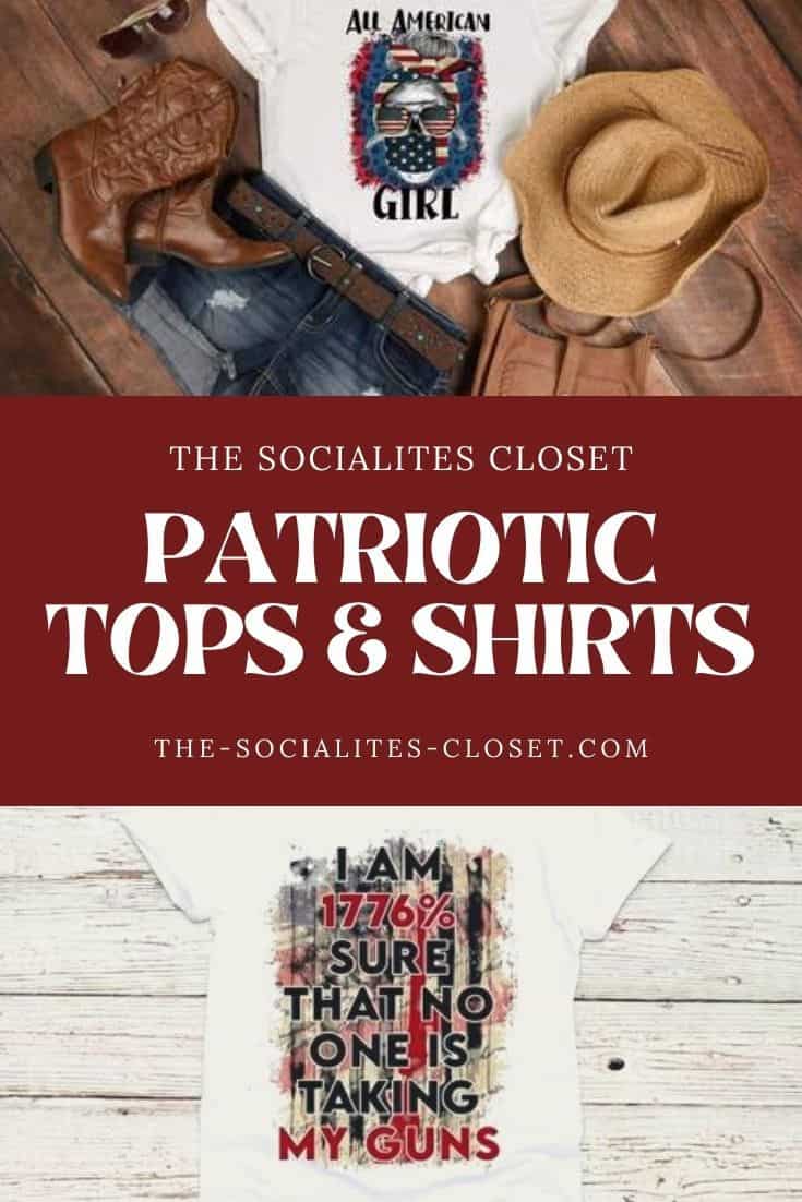 Looking for patriotic tops? Check out my picks for the best patriotic shirts I've discovered from a few of my favorite retailers.