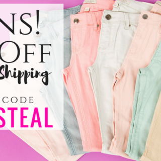 Hear the sounds of summer on the radio, smell the sunscreen, and feel the bare ground between your toes. We've got easy, stretchy & comfortable summer bottoms for a steal! We have all the best colors, distressing, blue jeans, pretty much all your favorite looks. Prices will start at just $15, with so many options being $20! It's a must-see kind of deal!
