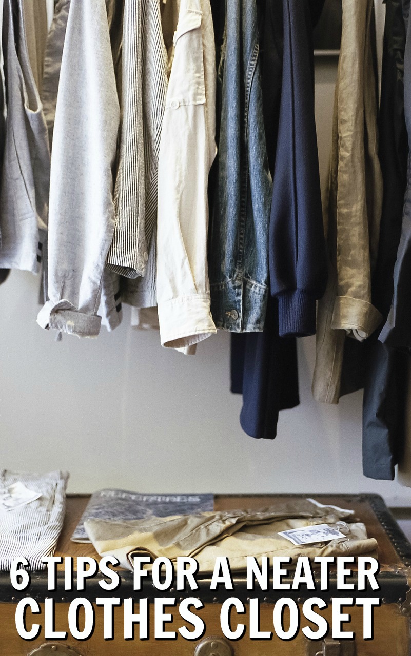 Keep your Clothes Organised with these 6 Tips for a Tidier Wardrobe
