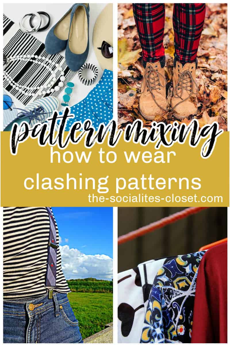 Have you ever wondered about wearing clothes that clash?  You can mix patterns in many ways that will look attractive and put together. Check out these tips.