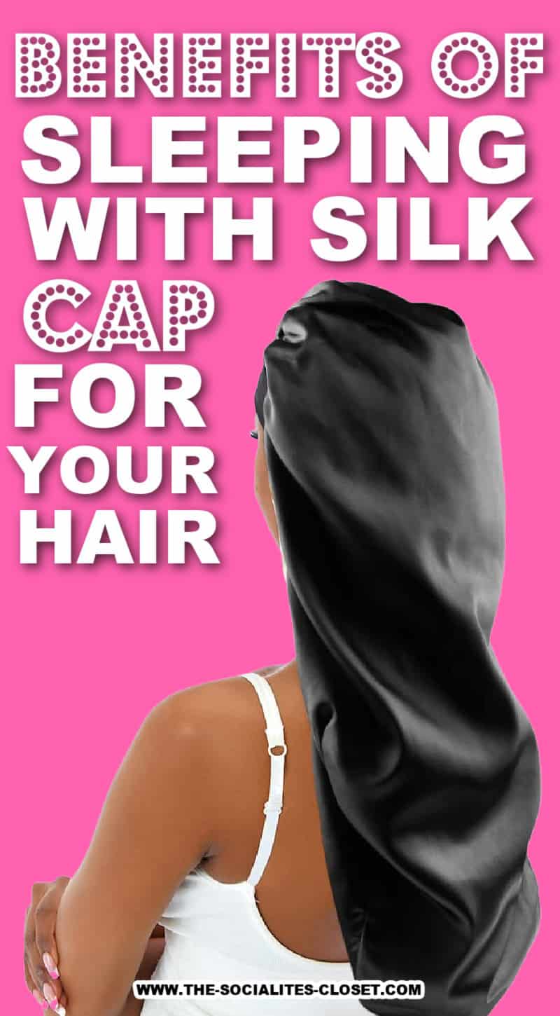 Have you ever wondered about the benefits of sleeping with a silk cap? I know sleeping with a silk bonnet is something that my grandmother always did, but why?