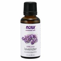 NOW Essential Oils, Lavender Oil, Soothing Aromatherapy Scent, Steam Distilled, 100% Pure, Vegan, 1-Ounce