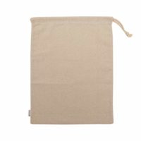 Augbunny Cotton/Linen Blend 14- by 17-1/2-inch Muslin Produce Bags with Drawstring, 6-Pack
