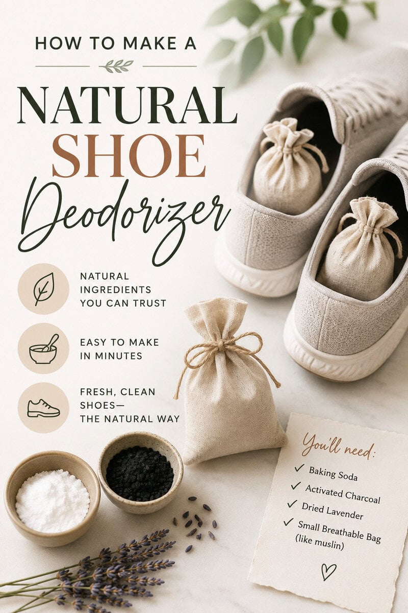 How to Make a Natural Shoe Deodorizer
