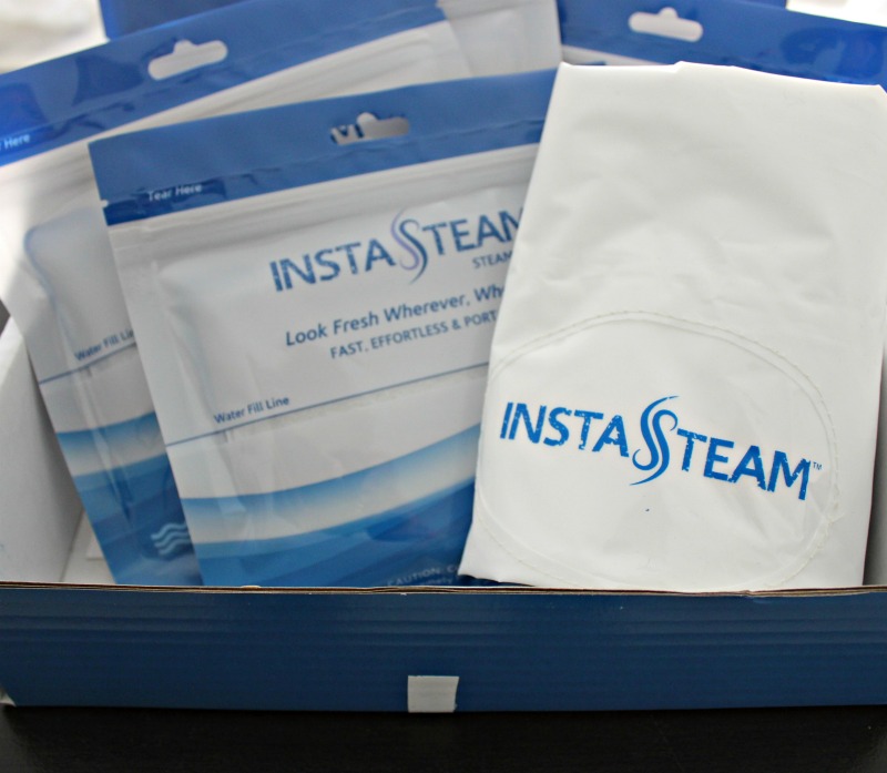 Instasteam bag and pods in a box