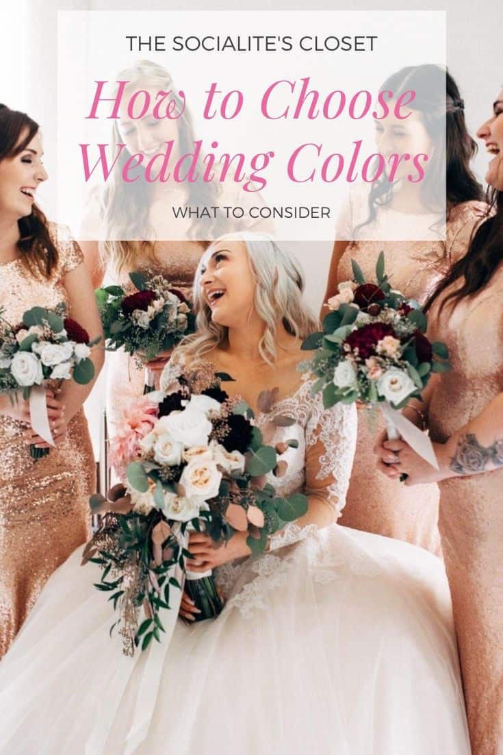 How to choose wedding colors and palette for your event #weddings