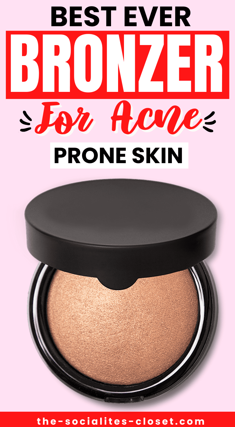 If you're looking for the best bronzer for acne prone skin, keep reading! I love the way a summer glow looks on my face but with the dangers of skin cancer, I'm not sitting in the sun for any amount of time unless I am slathered with sunscreen. 