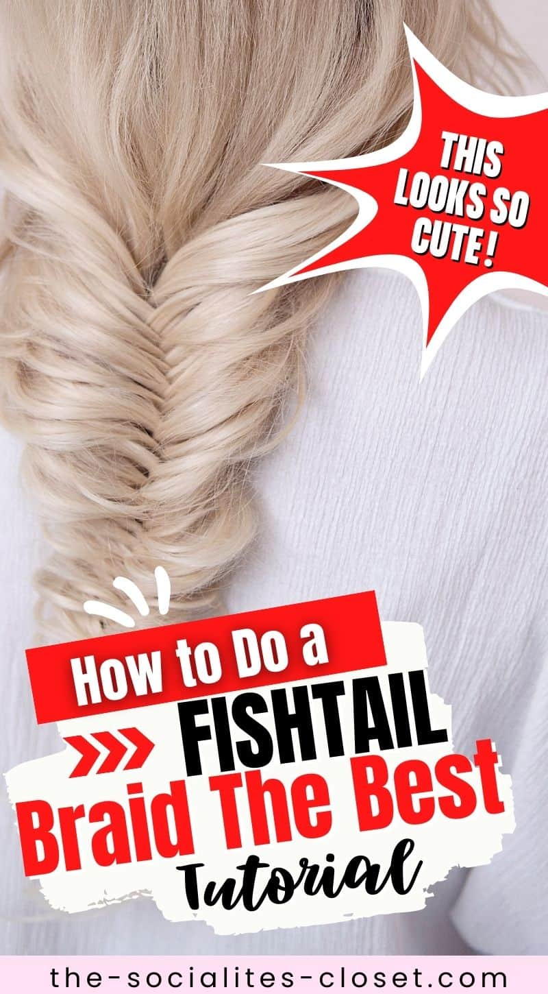 Are you wondering how to do a fishtail braid? If you're looking for a new hairstyle, this is a classic style that looks stunning up or down.