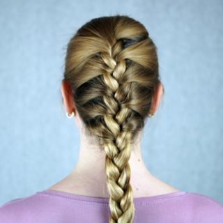 Learn How to French Braid Your Own Hair