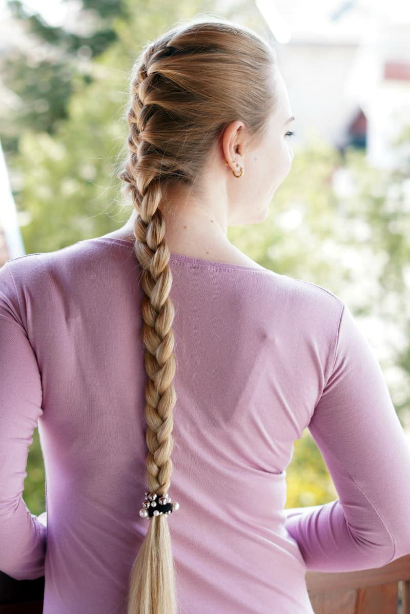 Learn How to French Braid Your Own Hair
