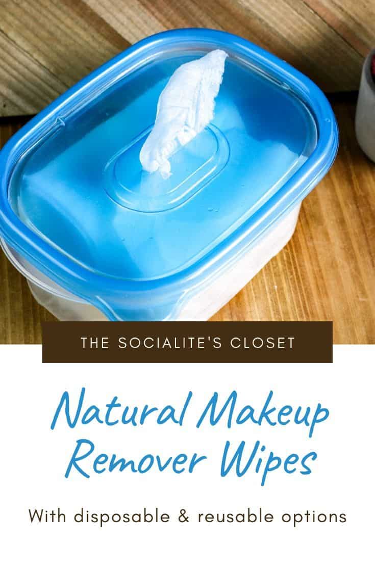 Natural Makeup Remover Wipes DIY for Healthy Skin