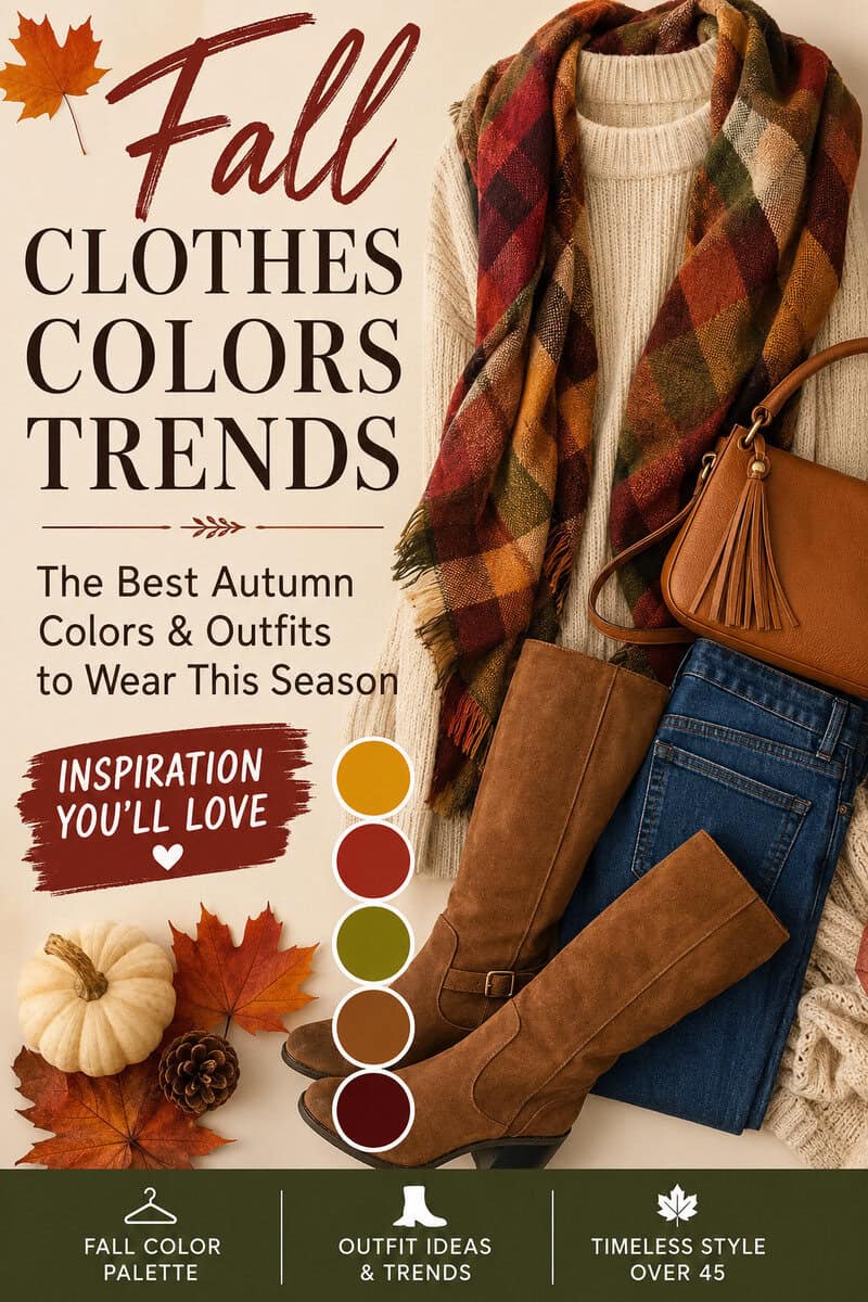 Fall Clothes Colors Trends to Watch