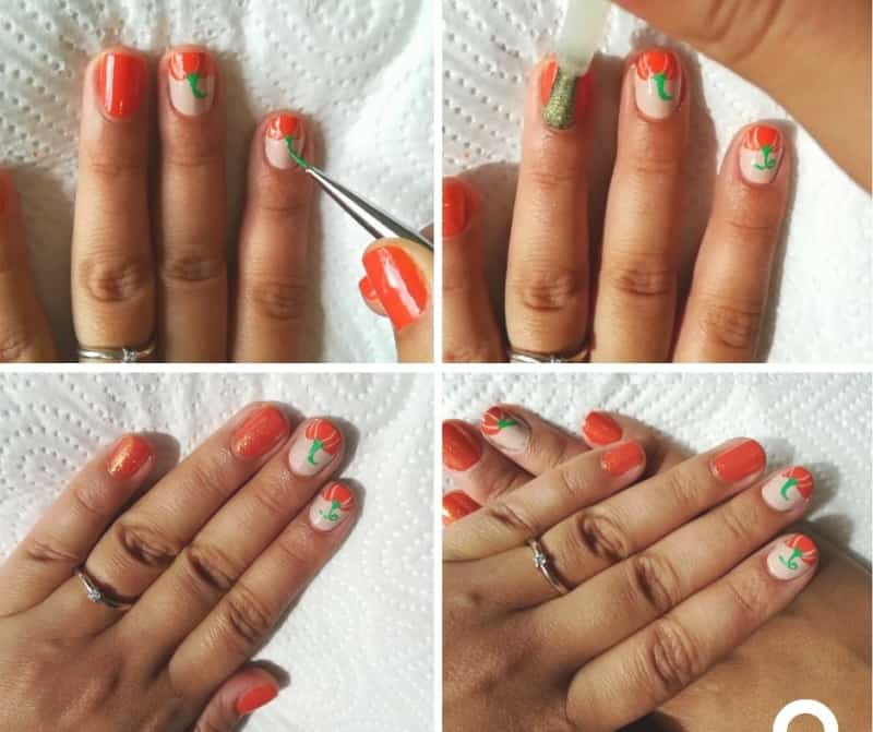 using polish to create fun images on your nails