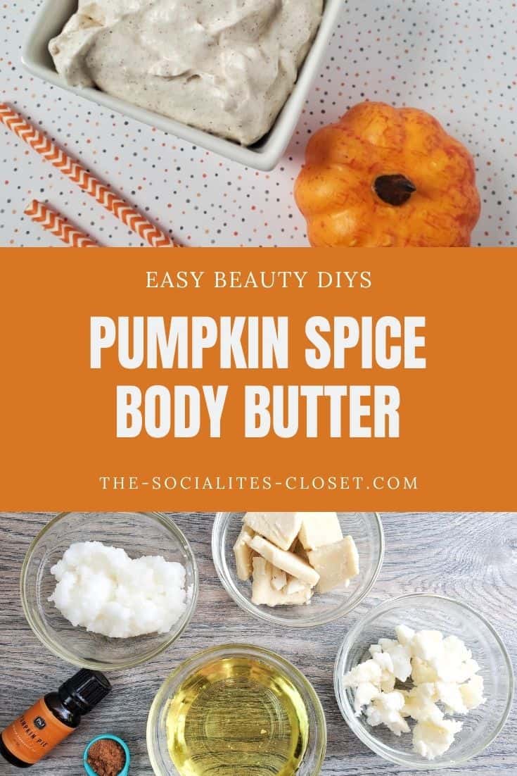 Pumpkin spice body butter is a delicious way to pamper and moisturize your skin while enjoying your favorite scent. Make this DIY today.