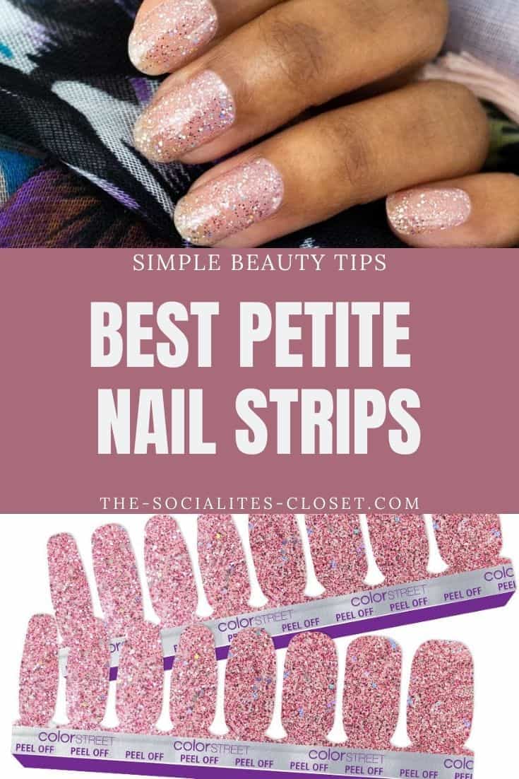The Color Street Petite line is perfect for smaller more slender nails. Check out these tips and comparisons of Color Street Polish Strips.