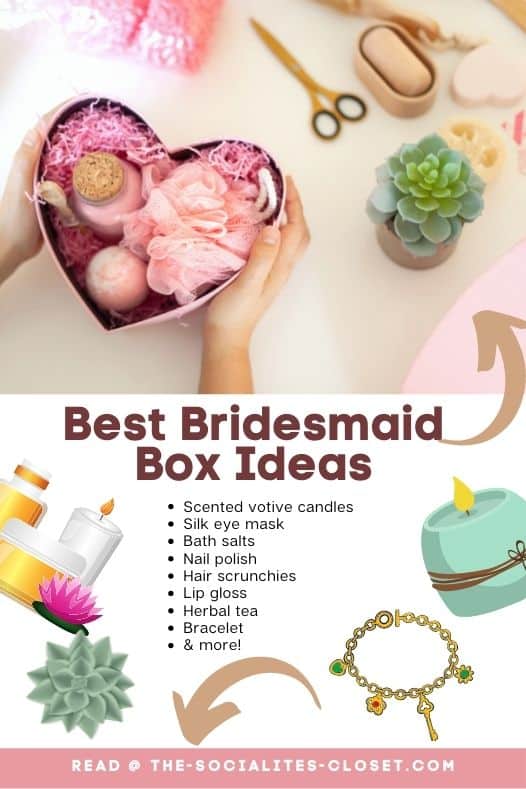 Bridesmaid boxes or DIY proposal gift boxes are a unique way to ask your chosen friend to be your bridesmaid. Check out these personalized boxes.