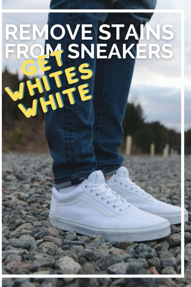 White shoes are the go-to shoe for summer, but yellowing stains can make them look dingy. Make your white sneakers sparkle again with these tips on how to remove yellow stains from white shoes before it turns into a permanent marker of dirt and grime!
