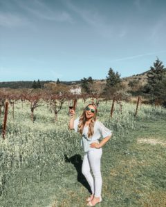 Wine Tasting Outfit Ideas for Fall | The Socialite's Closet