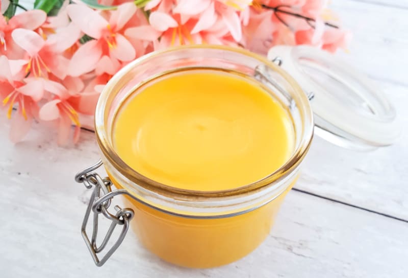 You can find lots of DIY body butter recipes online, but most of them are made with beeswax or cocoa butter. Try this coconut oil body butter for a refreshing alternative.