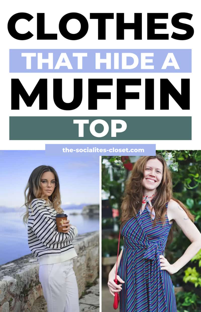 Looking for clothes that hide a muffin top? Check out these tips for dressing with a muffin top so you don't feel self-conscious.