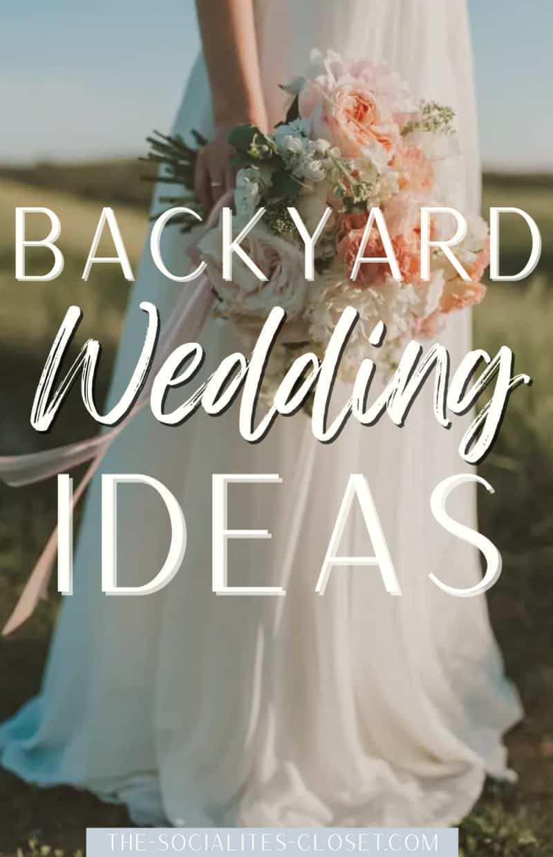 Are you planning a backyard wedding ceremony? Check out these backyard wedding tips for a stunning outdoor wedding.