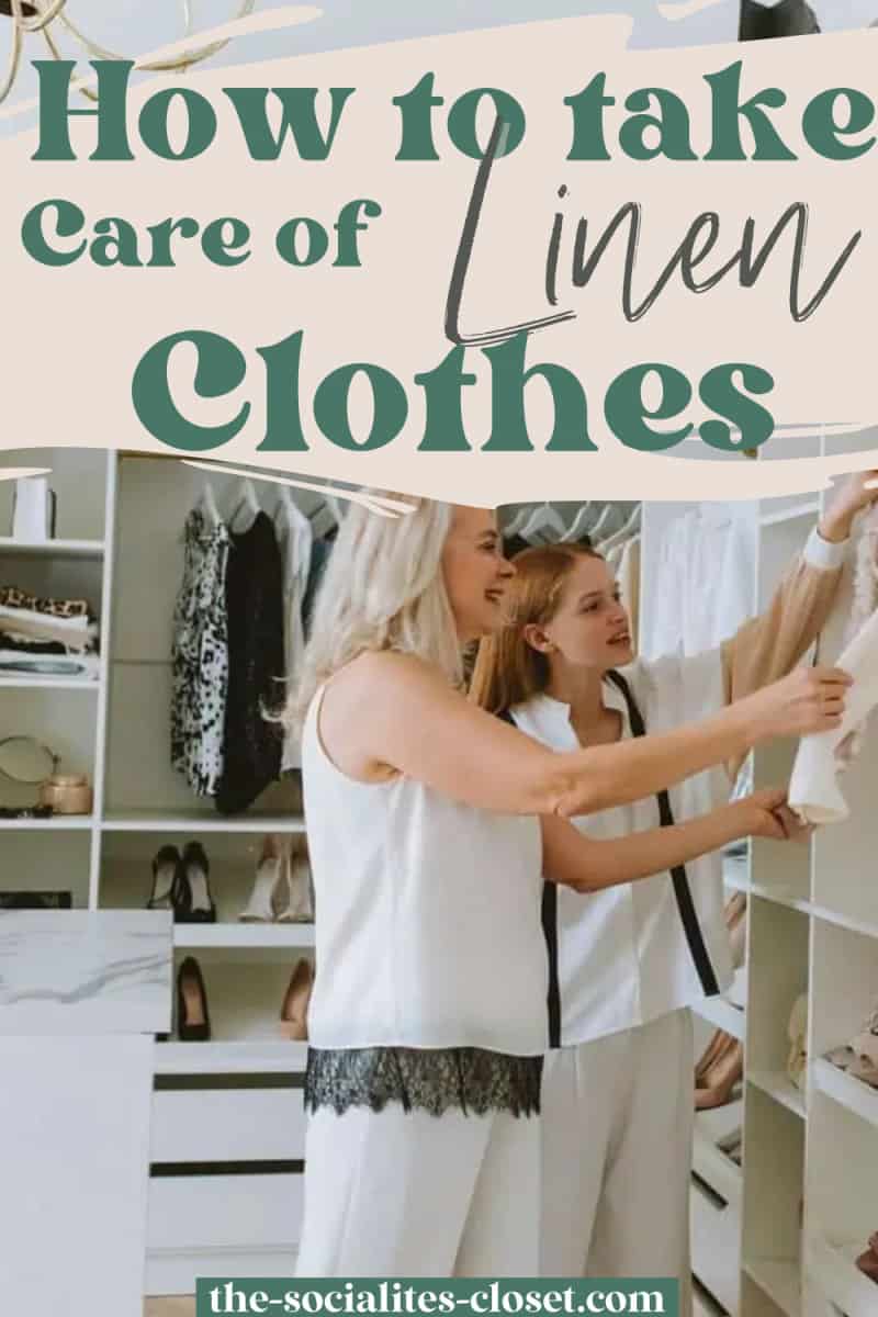Wondering how to take care of linen clothes? Check out these tips for washing linen clothes and caring for linen fabric.